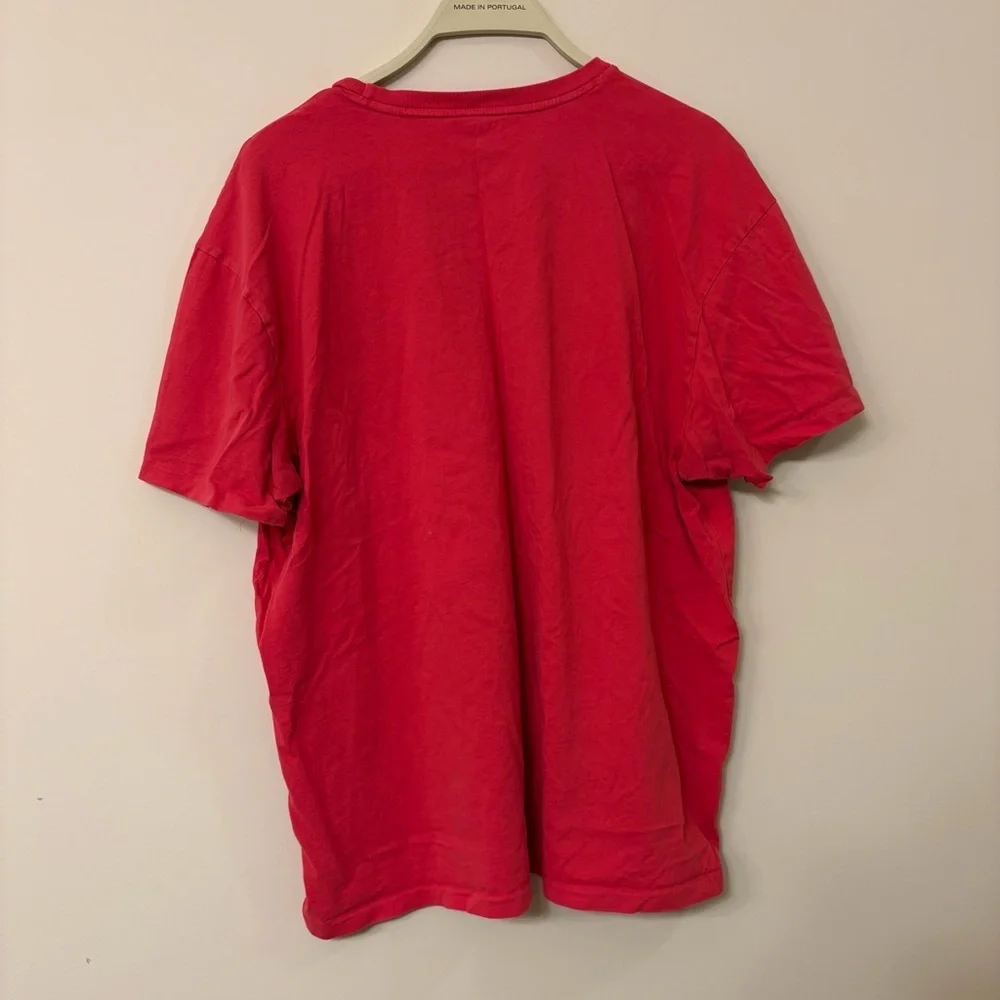 Polo Ralph Lauren red blue men’s short sleeve shirt size large